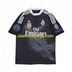 Camisola Real Madrid 2014 Retro Homem Equipamento Terceiro Manga Curta